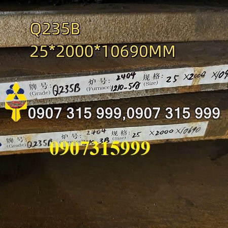 BÁO GIÁ THÉP TẤM Q235B DÀY 25MM/25LY/25LI